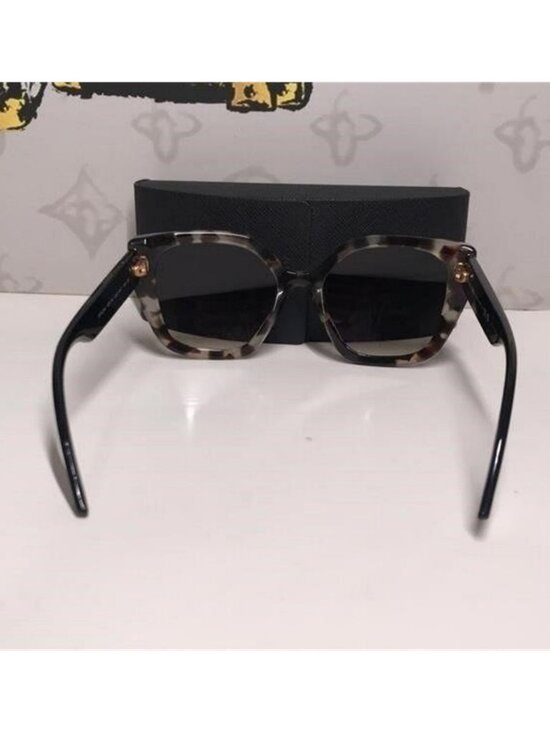 New Authentic Prada SPR 24X UAO-0A7 Women’s Sunglasses – Leopard Print main image 9